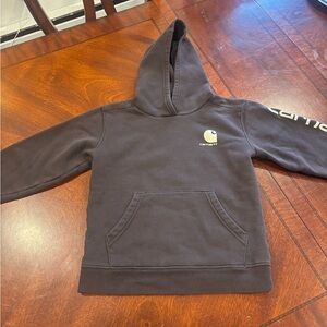Carhartt Kids Dark Brown Hoodie